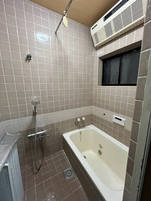 寒いお風呂改装中