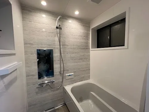 あったかいシステムバスにリフォーム完了