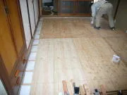 和室床の断熱改修工事